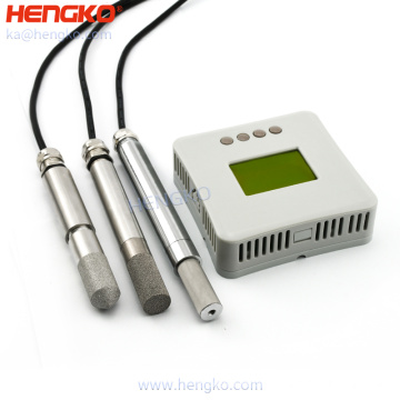 High accuracy 4-20ma waterproof intrinsically safe humidity and temperature transmitter series with LCD displayer